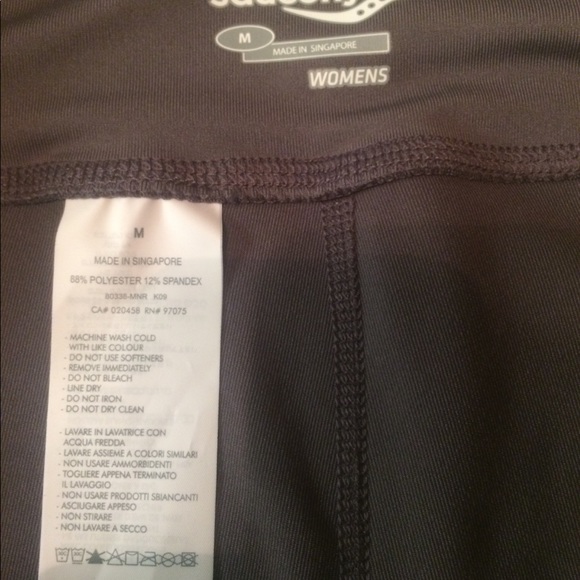 Saucony Cha Cha Capri II women's running pants M - Picture 4 of 5